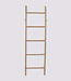 Towel ladder with 5 steps - Height 170 cm - bamboo