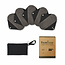 BamBaw Bamboe Wasbare Inlegkruisjes - Set van 5 -  Light Flow
