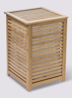  5Five Bamboo laundry basket - Sicela - 100 Liter - H 58 x W 40 x D 40 cm