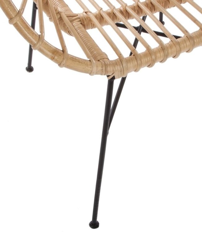 Natural Wicker Armchair - Bohemian - Kletta