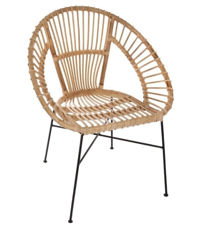 Natuurlijke Rieten fauteuil - Boheemse - Kletta