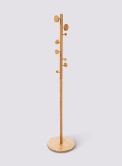  5Five Bamboo Tree Coat Rack - 8 hooks - 175 x 38 cm