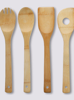  5Five Spatules de cuisine - Lot de 4 pièces