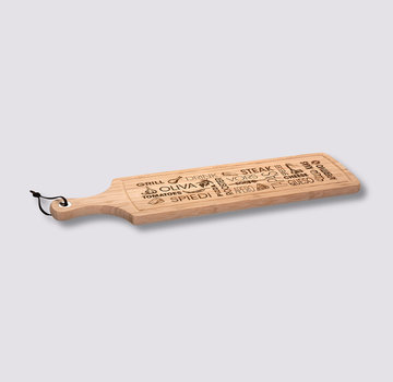  5Five XL chopping board - Serving board - 59 x 15 cm