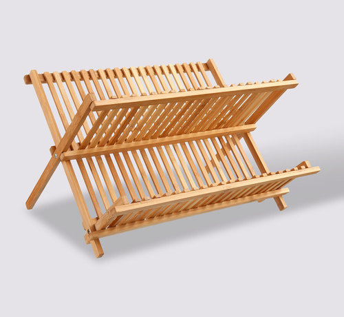 5Five Five® - Bamboo dishwashing rack - Foldable