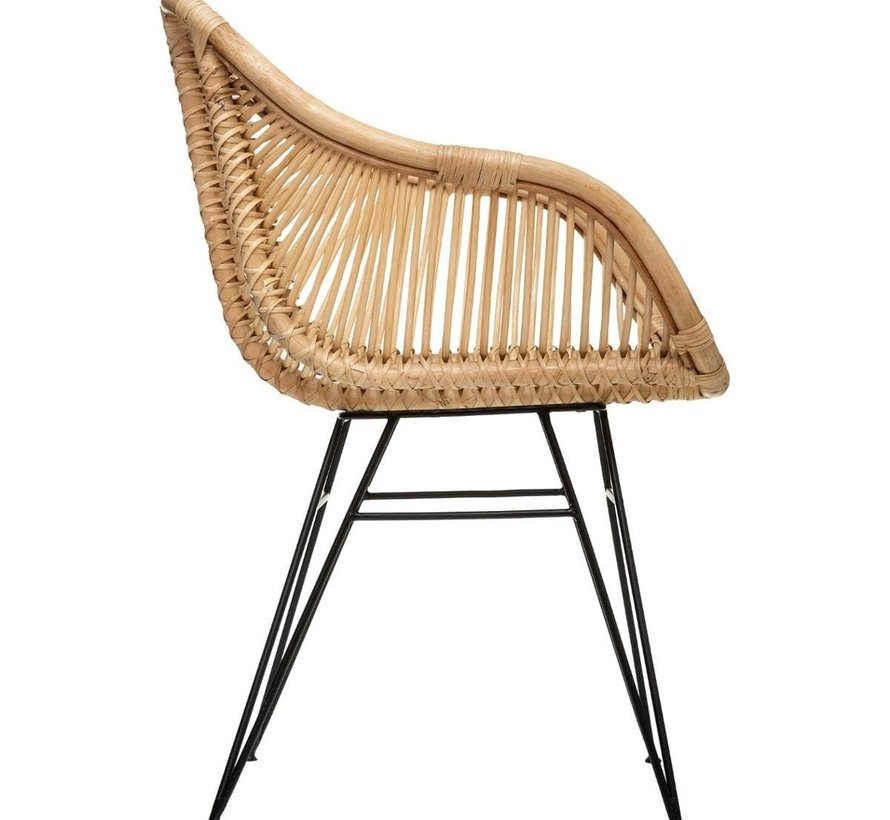 Rotan Rieten fauteuil - Koeta - Atmosphera