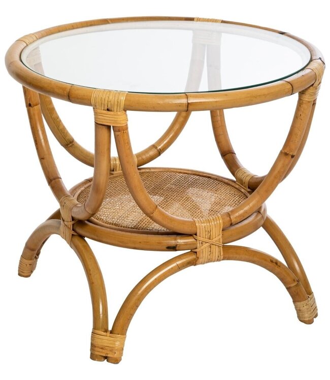 Rattan Side Table - Farah