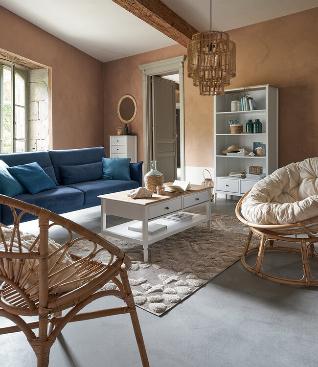 Rotan Ronde Fauteuil - Praya