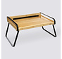 Bamboo Breakfast tray - Laptop table - Nera - 51 x 31 cm