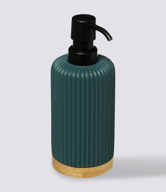  5Five 2 Stuks Zeep dispenser - Zwart - 270 ml - Aardolie