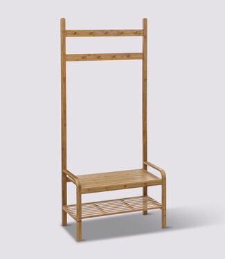  5Five Clothes rack with bench - coat rack - shoe rack