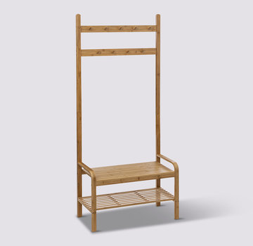  5Five Clothes rack with bench - coat rack - shoe rack