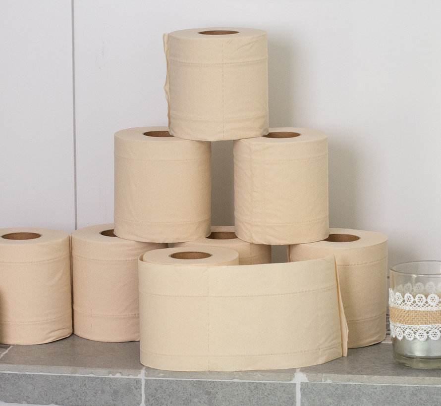 Bamboo toilet paper - 8 Rolls - 3-ply - Pandoo