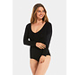 Bamboo Bodysuit - Extreem zacht - Zwart