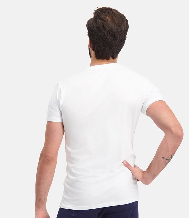 Bamboo Basics T-shirts Ruben ronde hals– Wit (2-pack)