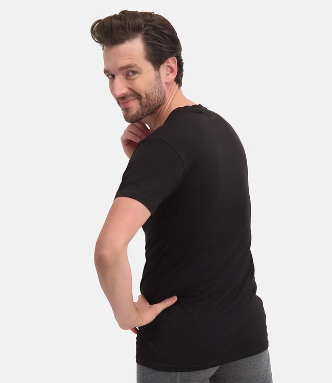 T-shirts Velo V-neck - Black - (2-pack)