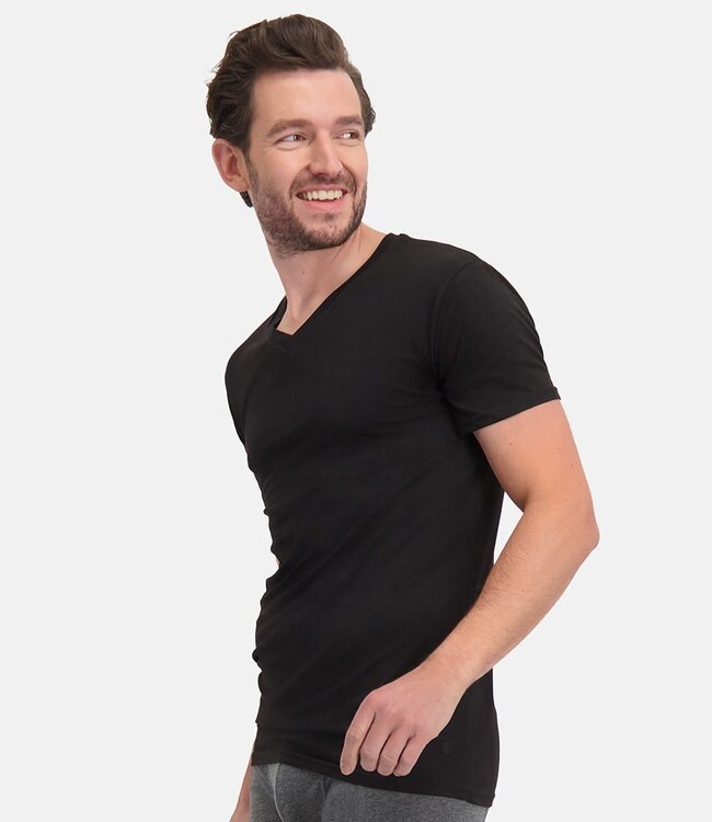 T-shirts Velo V-neck - Black - (2-pack)