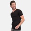 Bamboo Basics T-shirts Velo V- hals – Zwart - (2-pack)
