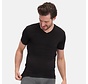 T-shirts Velo Col V - Noir - (Lot de 2)