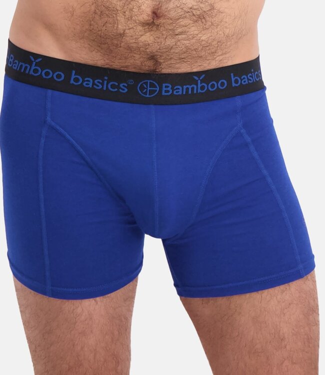 Bamboo Basics Boxershorts Rico – Donker blauw, Blauw & Zwart  (3-pack)
