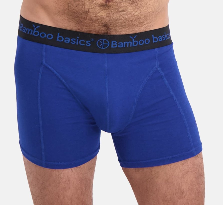 Boxer Rico – Bleu foncé, Bleu & Noir (Lot de 3)