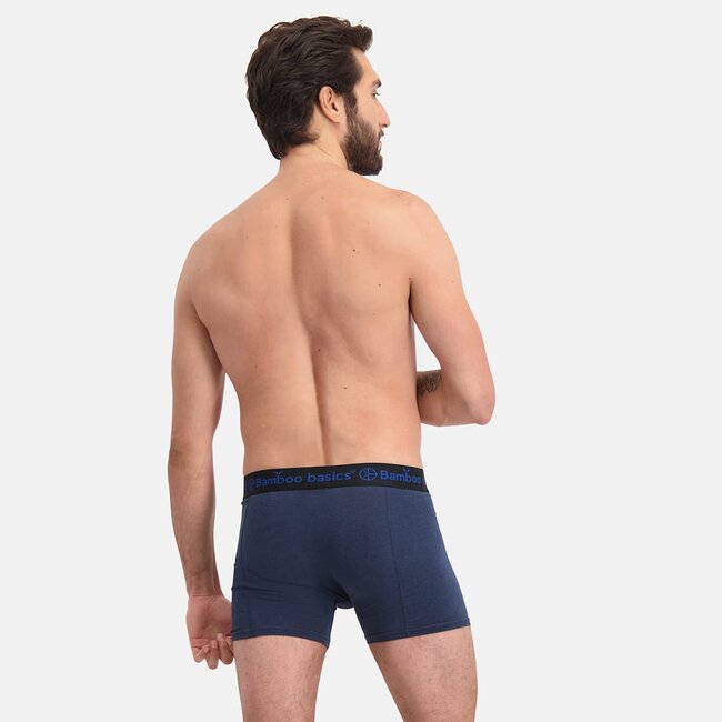Boxer shorts Rico – Dark blue, Blue & Black (3-pack)
