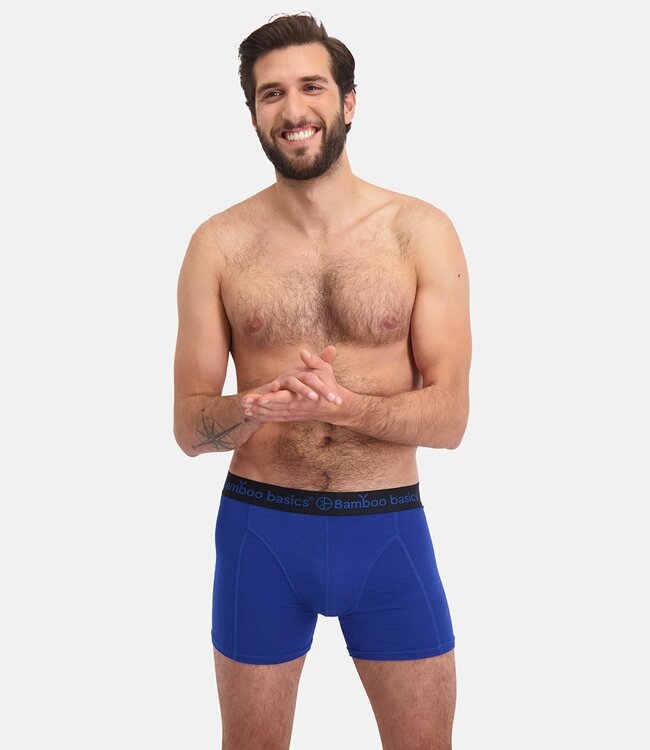 Bamboo Basics Boxershorts Rico – Donker blauw, Blauw & Zwart  (3-pack)