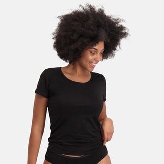 Bamboo Basics Women's T-shirts black 2-Pack