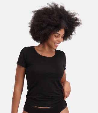 Bamboo Basics T-shirts Kate - 2-Pack - Zwart