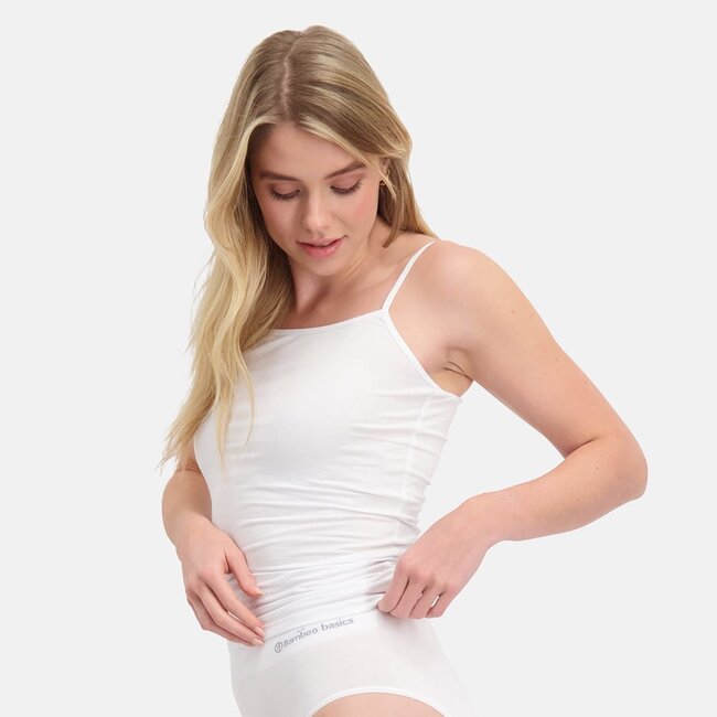 Spaghetti Tops 2-pack Vera – White