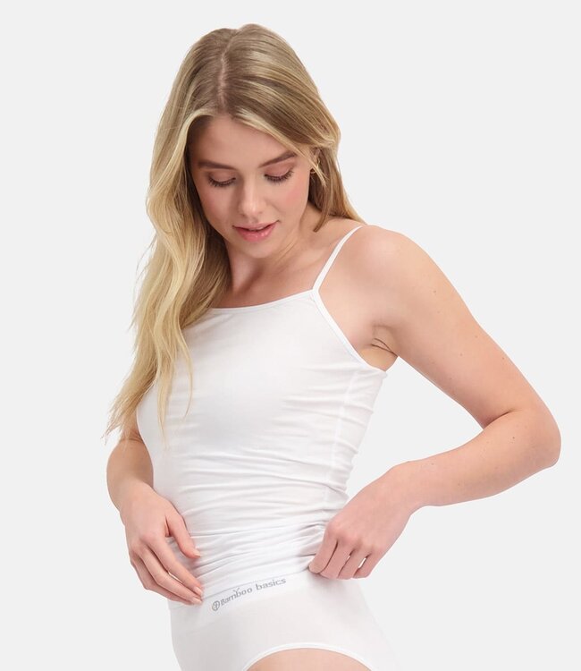 Spaghetti Tops 2-pack Vera – White