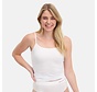 Tops basiques en bambou - Vera - Pack de 2 - Blanc