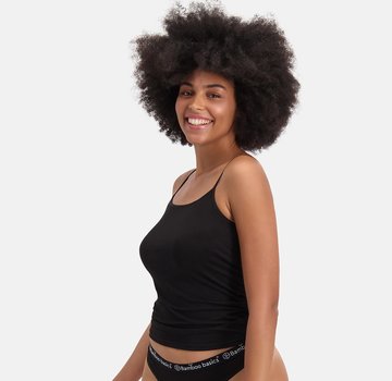 Bamboo Basics Tops basiques en bambou - Vera - Pack de 2 - Noir