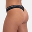 Bamboo basics thongs - Emma - 3-Pack - Black