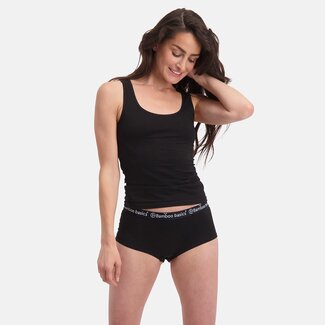 Bamboo Basics Hipster-Slips schwarz 2er-Pack - Iris