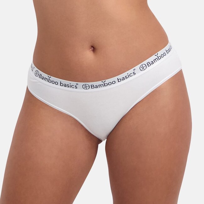 Bamboo Basics Slips weiß 3er-Pack - Yara