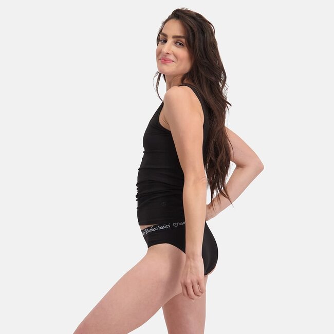 Bamboo basics briefs - Yara - 3-Pack - Black