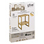 Bedside Table - 2 Compartments - Stackable
