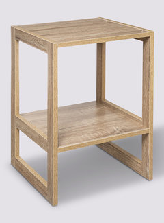  5Five Bedside Table - 2 Compartments - Stackable