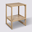 Bedside Table - 2 Compartments - Stackable