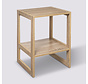 Bedside Table - 2 Compartments - Stackable