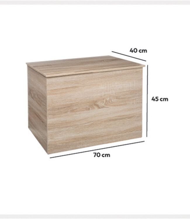 Opbergkastje - Bankje - Zelfmontage - Bruin