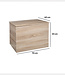 Storage cabinet - Bench - Self-assembly - Brown