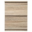 Chest of drawers - Bedside table - 2 drawers - Natural