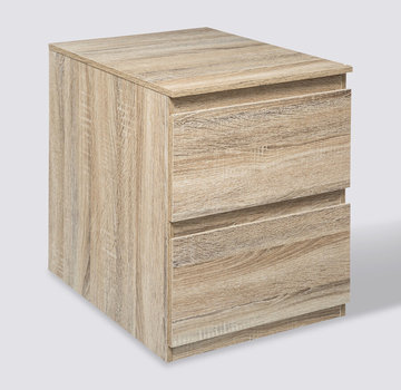  5Five Chest of drawers - Bedside table - 2 drawers - Natural