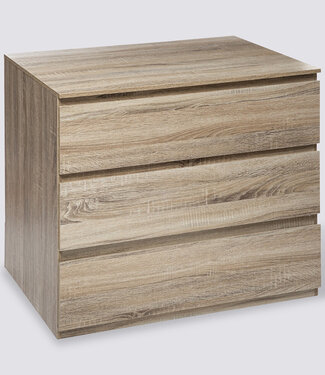  5Five Chest of drawers - Bedside table - 3 drawers - Natural