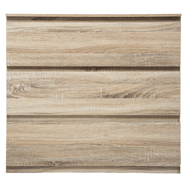 Ladekast - Nachtkastje - 3 Lades - Naturel