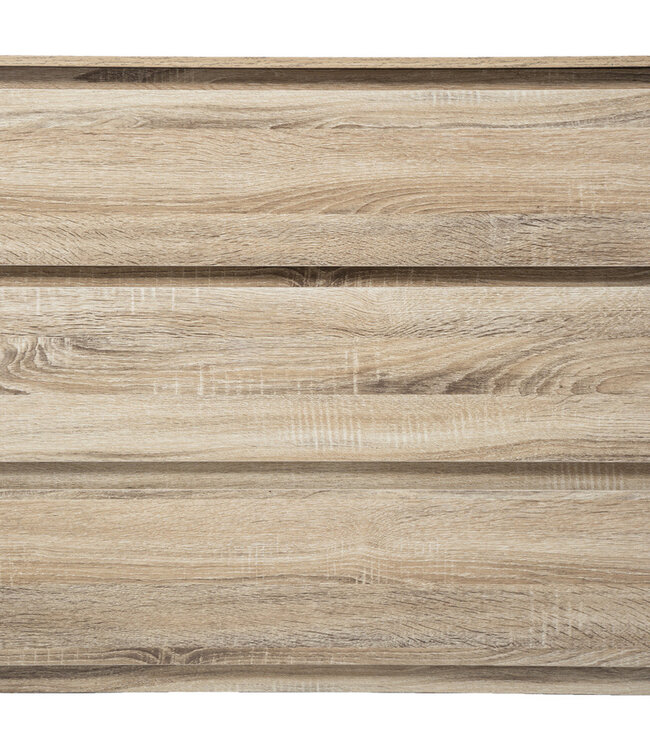 Chest of drawers - Bedside table - 3 drawers - Natural