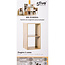 Bookcase - Storage cabinet - 2 compartments - Natural