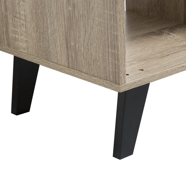 TV Furniture/Standard - 3 Compartments - Natural